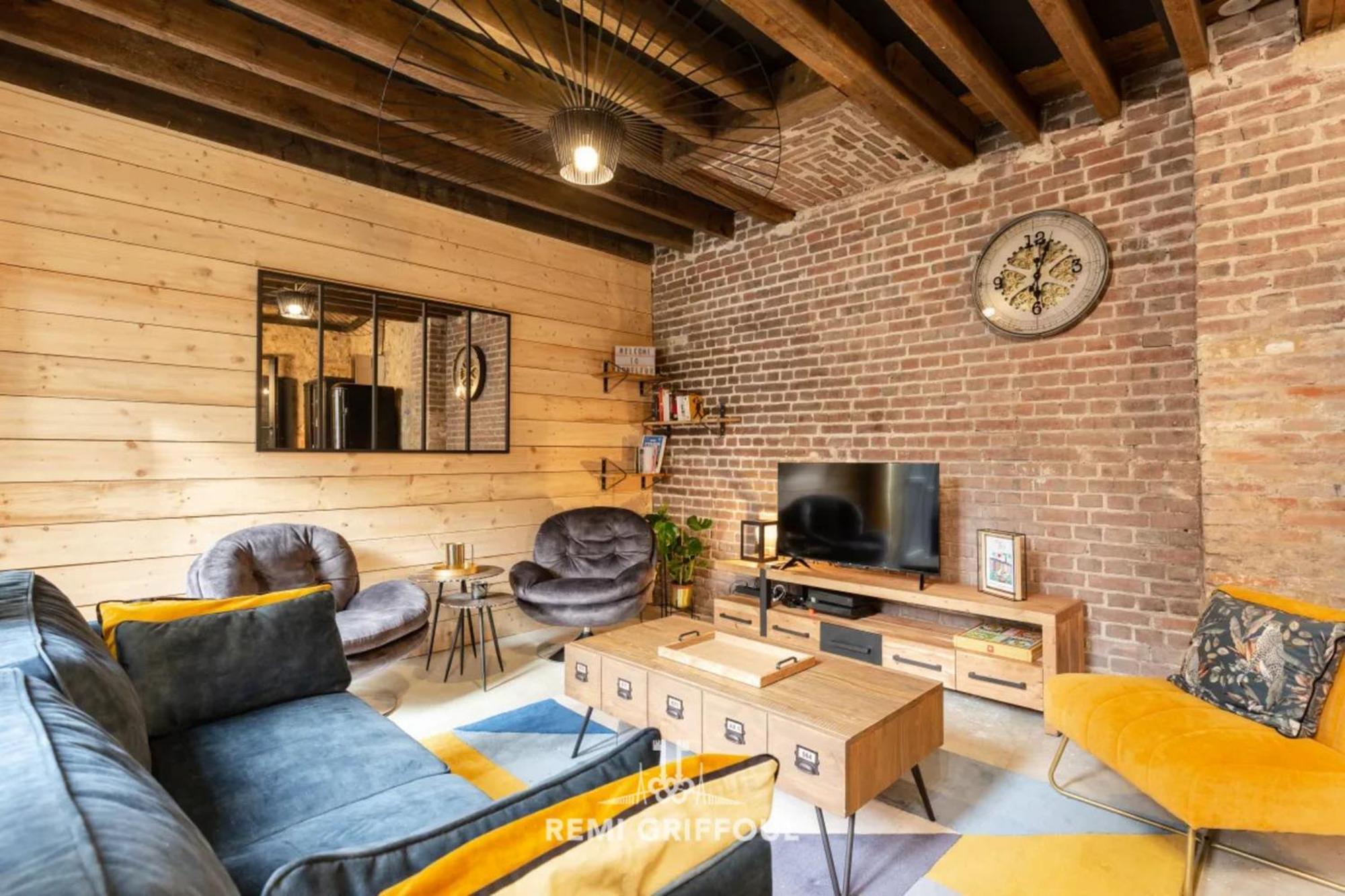 Ferienhaus L'Atelier D'Elea 4 Terrace - Industrial-Chic In The Heart Of Honfleur *